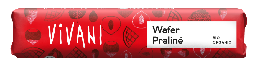 Vivani Chocoladereep Wafer Praliné afbeelding