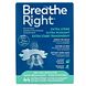 Breathe Right Neusstrips Transparant Extra Sterk 44ST