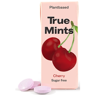 True Gum True Mints Cherry Pastilles 13GR True Gum True Mints Cherry Pastilles 13GR