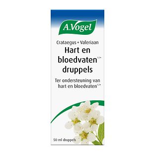 A.Vogel Crataegus + Valeriaan Hart en Bloedvaten Druppels 50ML