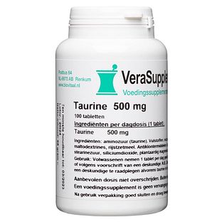 VeraSupplements Taurine 500mg Tabletten 100TB