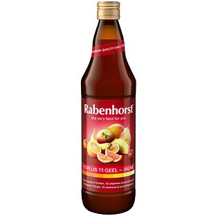 Rabenhorst Multivruchtensap 11 Plus 11 Geel 750ML