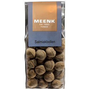 Meenk Salmiak Bollen 180GR Meenk Salmiak Bollen 180GR