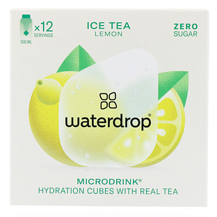 Waterdrop Ice Tea Lemon Microdrink Hydration Cubes 12ST