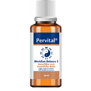 Pervital Meridian Balance 3 Innerlijke Rust 30ML Pervital Meridian Balance 3 Innerlijke Rust 30ML