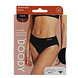 Boody Menstruatieondergoed Bikinislip Zwart Licht / Normaal Maat S 1ST