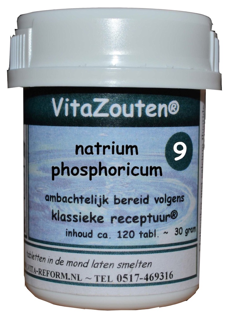 Vita Reform Vitazouten Nr. 9 Natrium Phosphoricum 120st afbeelding