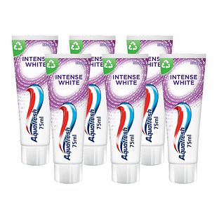 Aquafresh Tandpasta Intense White Multiverpakking 6x75ML