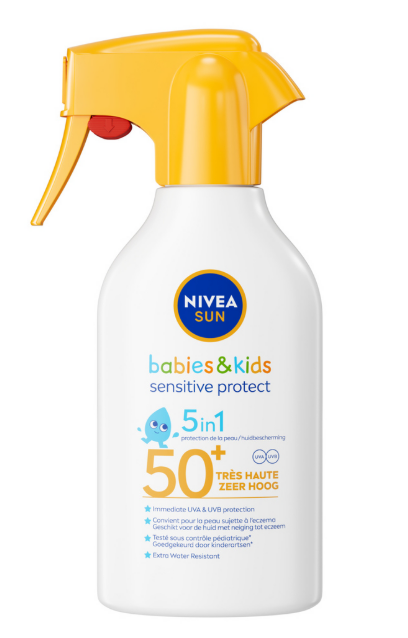 Nivea Sun Kids & Babies Sensitive Protect Trigger Spray SPF50+