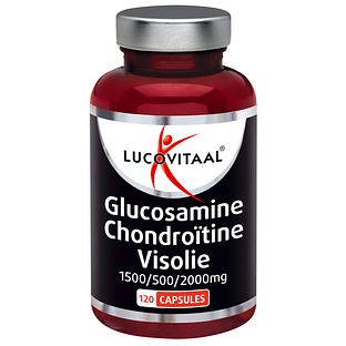 Lucovitaal Glucosamine Chondroïtine Visolie 1500/500/200mg Capsules 120CP