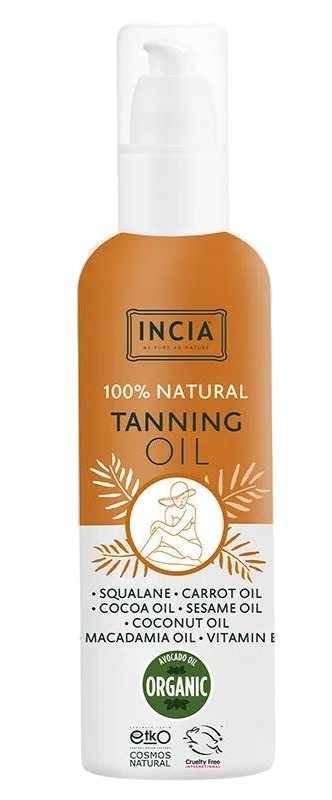 Incia 100% Natural Tanning Oil afbeelding 1