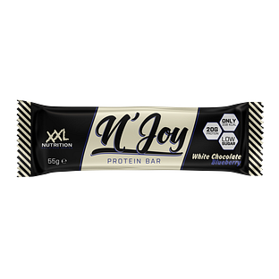XXL Nutrition N'Joy Proteïne Bar Witte Chocolade & Bosbes 55GR