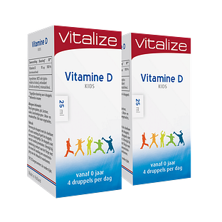 Vitalize Vitamine D Kids Voordeelverpakking 2x25ML
