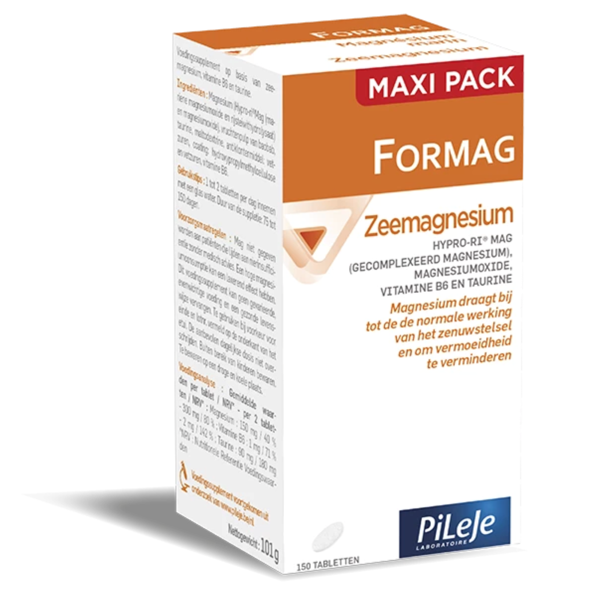 PiLeJe Formag Zeemagnesium Tabletten 150TB
