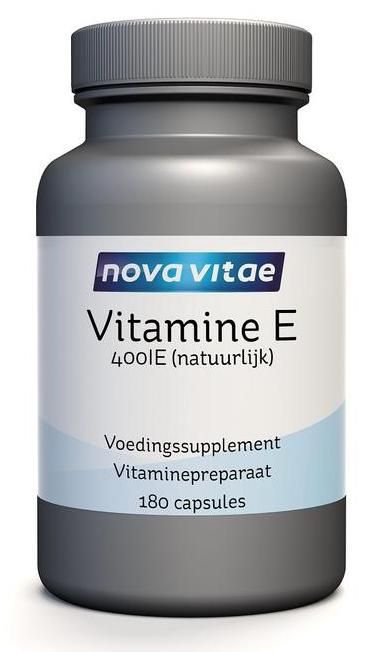 Nova Vitae Vitamine E 400iu Capsules 180CP