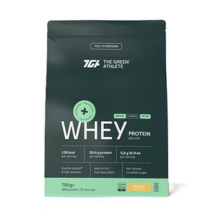 The Green Athlete Whey Protein Isolate Vanilla Poeder 750GR