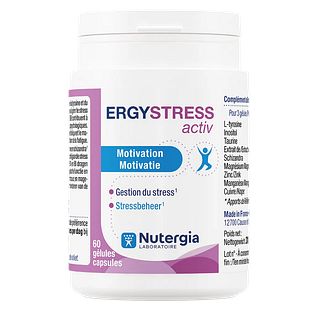 Nutergia Ergystress Activ Capsules 60CP