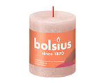 Bolsius Rustiek Stompkaars Misty Pink 80/68 1ST Bolsius Rustiek Stompkaars Misty Pink 80/68 1ST