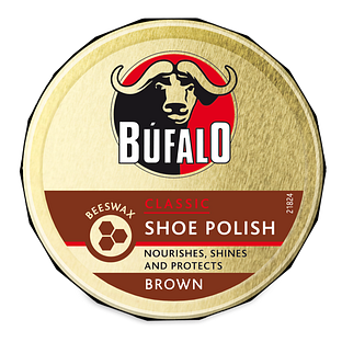 Bufalo Classic Shoe Polish Brown 75ML Bufalo Classic Shoe Polish Brown 75ML