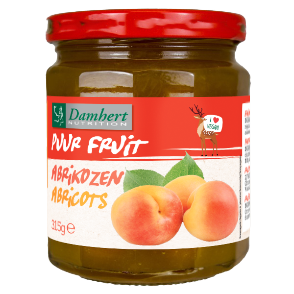 Damhert Puur Fruit Confituur Abrikozen afbeelding