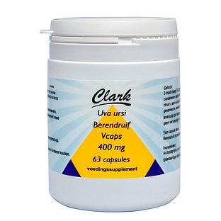 Clark Uva Ursi 400mg Capsules 63CP