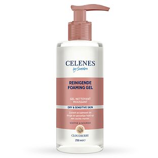 Celenes by Sweden Cloudberry Reinigende Schuimgel - Droge/Gevoelige Huid 250ML Celenes by Sweden Cloudberry Reinigende Schuimgel - Droge/Gevoelige Huid 250ML