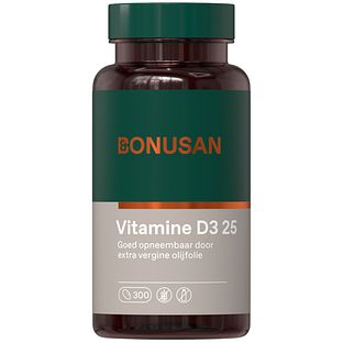 Bonusan Vitamine D3 25 Softgels 300CP