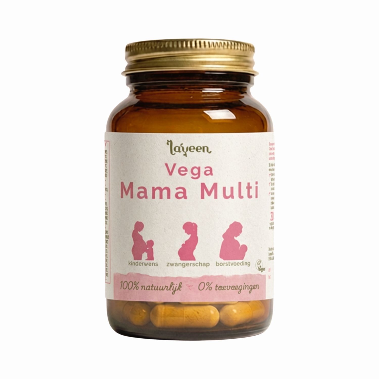 Laveen Vega Mama Multi Capsules - Zwangerschaps multivitamine 30VCP