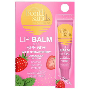 Bondi Sands Lip Balm SPF50+ Wild Strawberry 10GR Bondi Sands Lip Balm SPF50+ Wild Strawberry 10GR