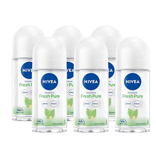 Nivea Fresh Pure Roll-on Voordeelverpakking 6x50ML