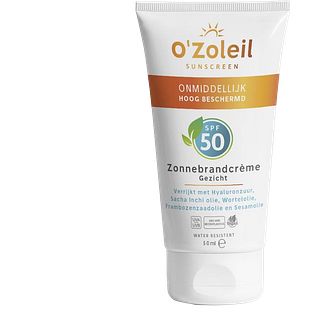 O'Zoleil Zonnebrandcrème Gezicht SPF50 50ML