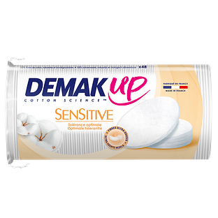 Demak Up Demak'up Wattenschijfjes Sensitive Silk Ovaal 48ST