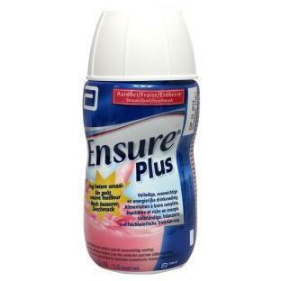 Abbott Ensure Plus Aardbei Flesje 200ML