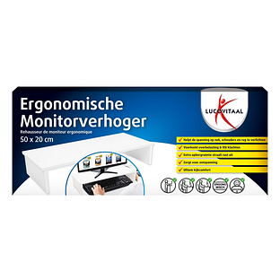 Lucovitaal Ergonomische Monitorverhoger 1ST
