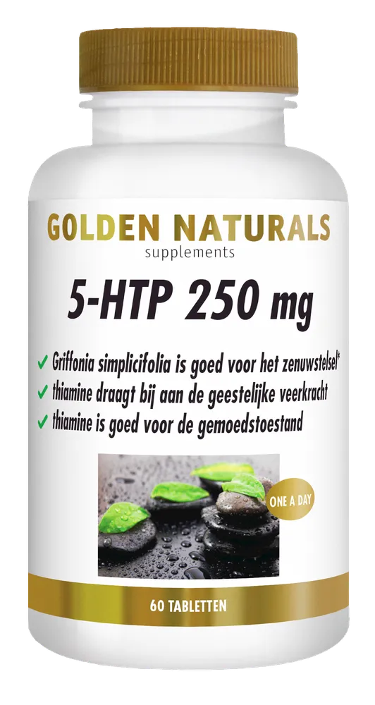 Golden Naturals 5-HTP 250mg Tabletten