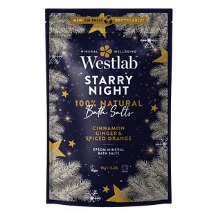 Westlab Badzout Starry Night - Kaneel, Gember en Kruidige Sinaasappel 1KG