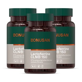 Bonusan Lactoferrine CLN® 150 Capsules Multiverpakking 3x60CP