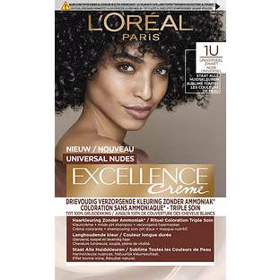L'Oréal Paris Excellence Creme - 1U Universeel Zwart 1ST