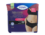 TENA Silhouette Underwear Low Waist Normal Noir M 12ST TENA Silhouette Underwear Low Waist Normal Noir M 12ST