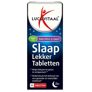 Lucovitaal Slaap Lekker Tabletten 30TB