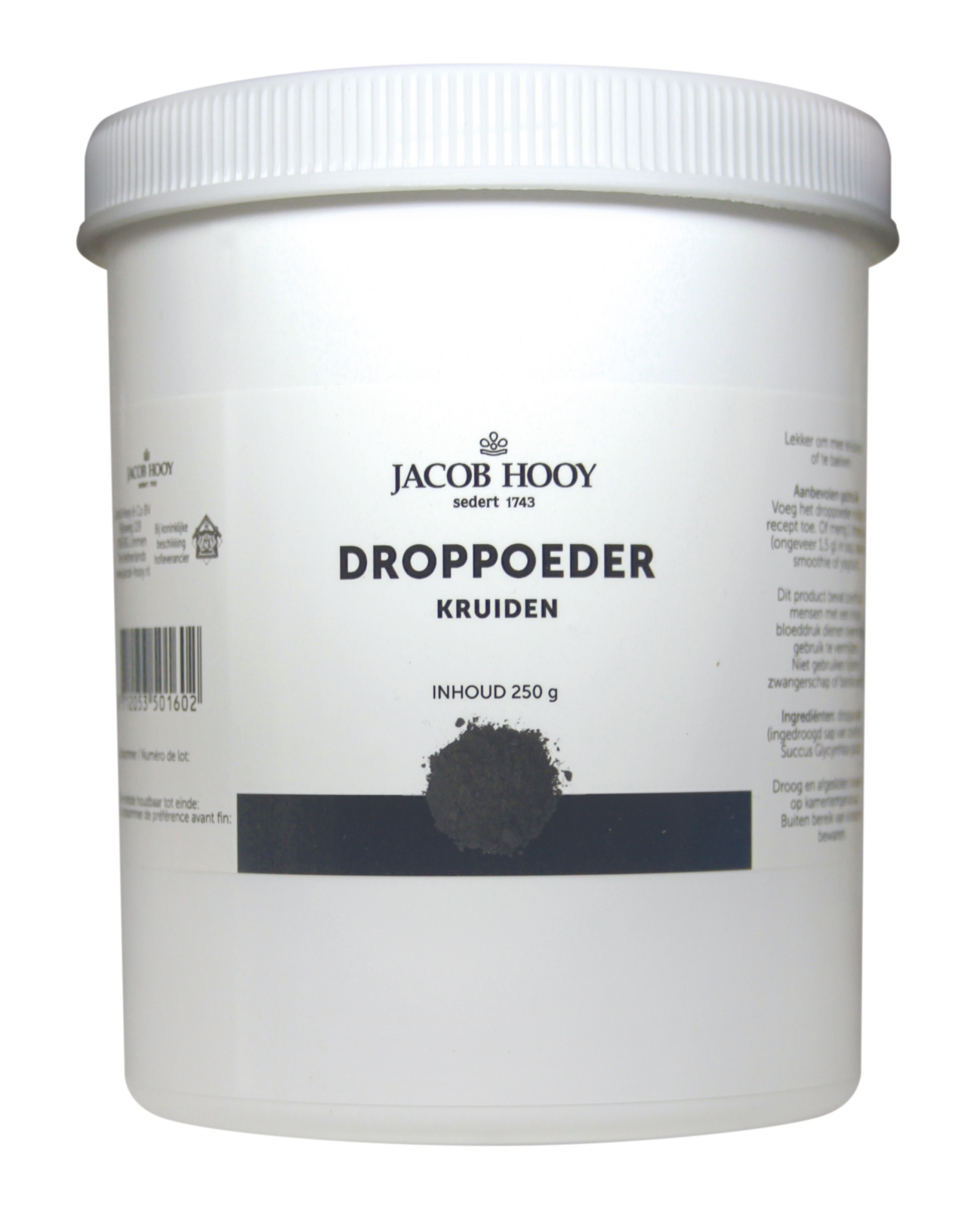 Jacob Hooy Droppoeder Kruiden Pot afbeelding
