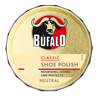 Bufalo Classic Shoe Polish Neutral 75ML Bufalo Classic Shoe Polish Neutral 75ML