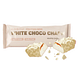 Cabau Protein Bar White Choco Charm 65GR Voorkant verpakking plus 2 stukjes reep