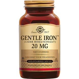 Solgar Gentle Iron (IJzer) 20 mg Capsules 90VCP