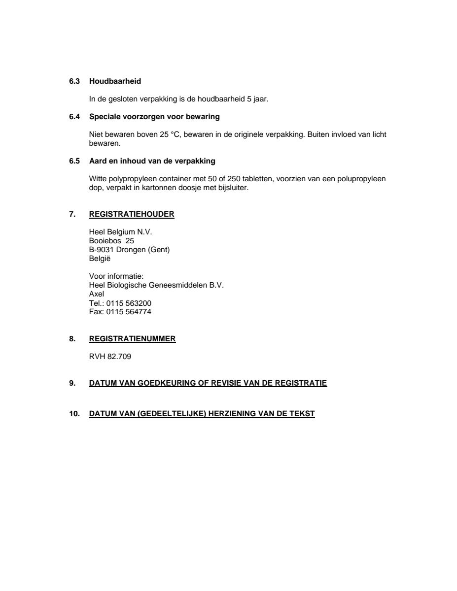 Spascupreel H Tabletten afbeelding van document #3, leaflet