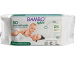 Bambo Nature Bio Babydoekjes 50ST
