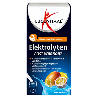 Lucovitaal Elektrolyten Post Workout Sachets 7ST