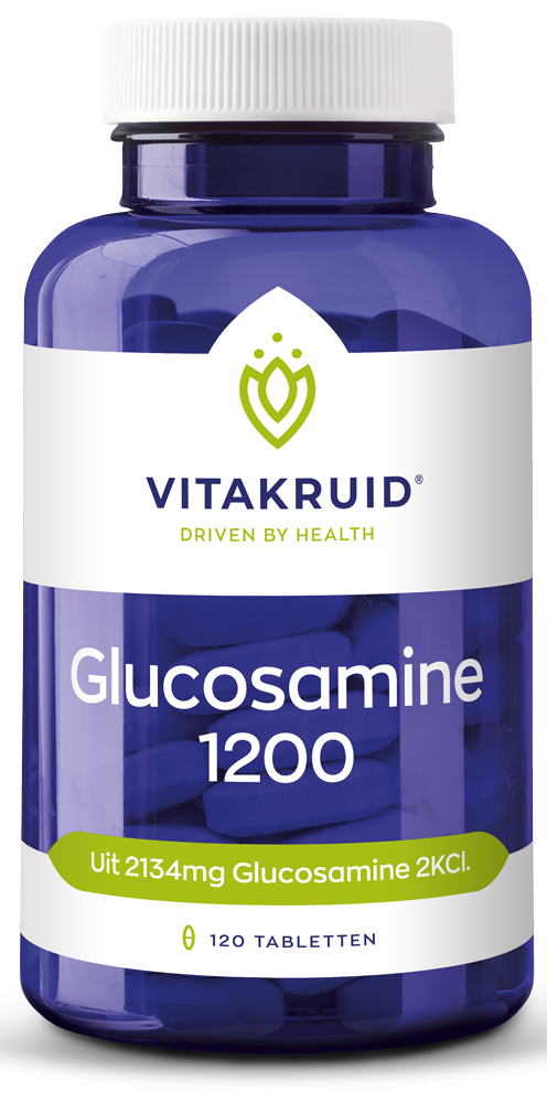 Vitakruid Glucosamine sulfaat 2 KCI 120TB