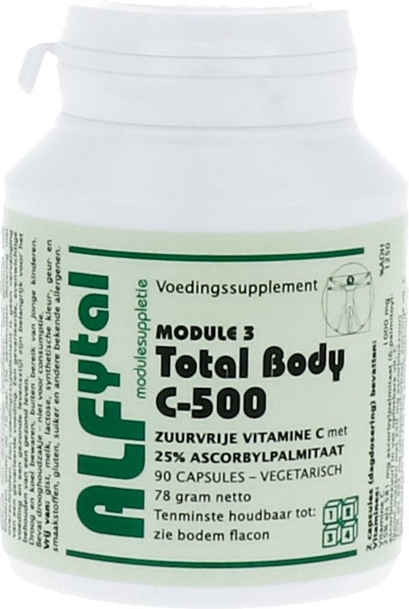 Alfytal Total Body C-500 Capsules 90ST afbeelding