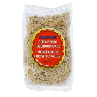 Horizon Geroosterde Hazelnootstukjes Bio 125GR